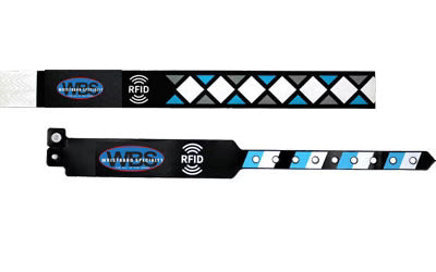 RFID Tyvek, Plastic & Vinyl Wristbands