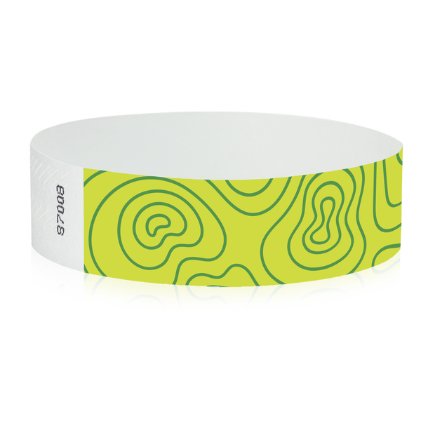 Green Topographic Map