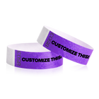 3/4" Custom Duplicate Number Tyvek® Wristbands