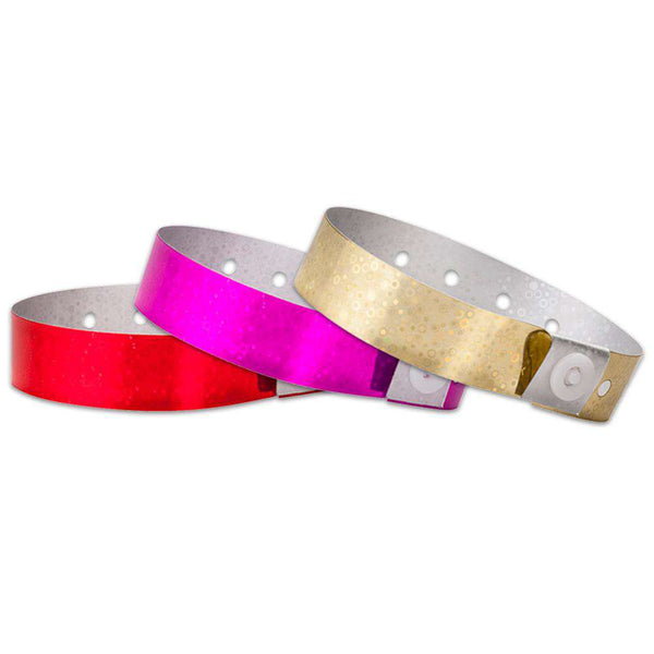 Plastic Hologram Wristbands