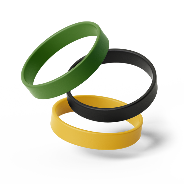 Silicone Wristbands Solid Colors