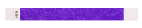 1" Custom Solid Color Tyvek® Wristbands