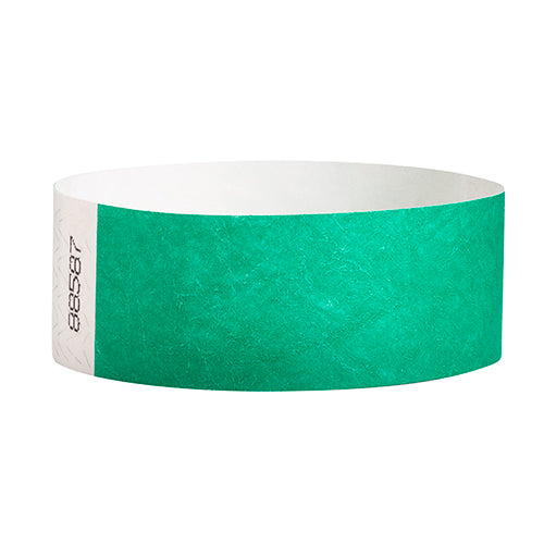 Custom 1" Tyvek Alternative Solid Color Wristbands