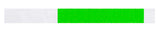 1" Tyvek Half Flood Wristbands