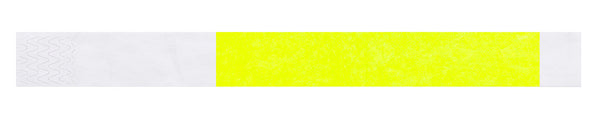 1" Tyvek Half Flood Wristbands