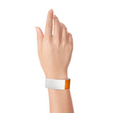 1" Tyvek Half Flood Wristbands