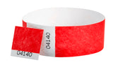 3/4" Custom Tyvek Voucher Wristbands