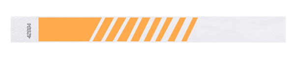 Custom 1" Tyvek Wristband Progressive Stripe