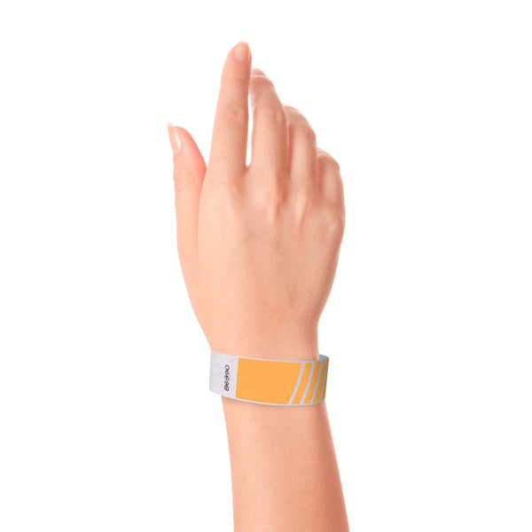 Custom 1" Tyvek Wristband Progressive Stripe