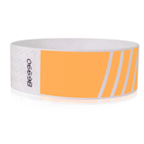 Custom 1" Tyvek Wristband Progressive Stripe