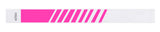 Custom 1" Tyvek Wristband Progressive Stripe