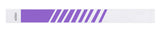 Custom 1" Tyvek Wristband Progressive Stripe