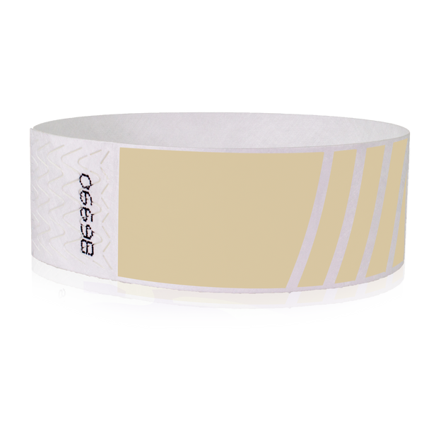 Custom 1" Tyvek Wristband Progressive Stripe
