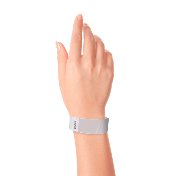 Custom 1" Tyvek Wristband Progressive Stripe