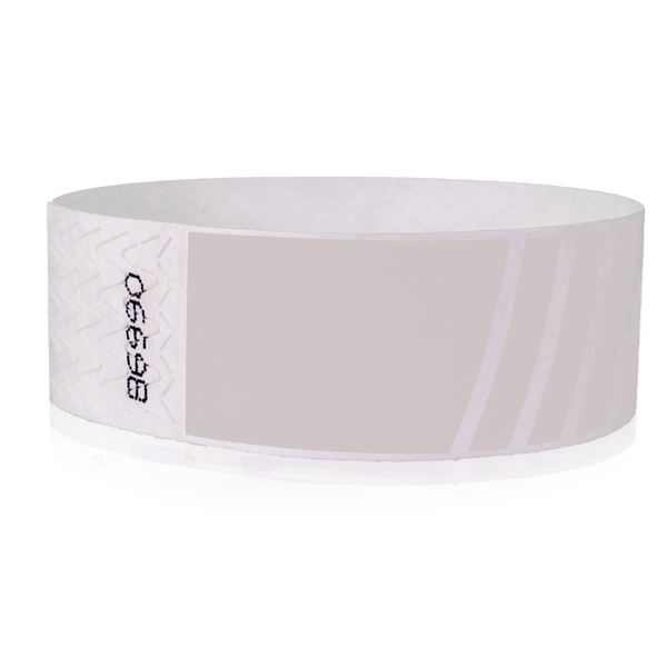 Custom 1" Tyvek Wristband Progressive Stripe