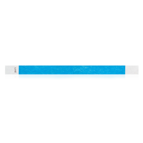 3/4" Solid Color Tyvek® Wristbands