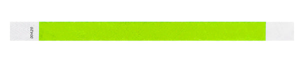 Custom 1" Tyvek Alternative Solid Color Wristbands
