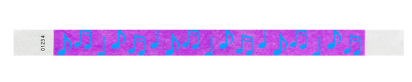 3/4" Design Tyvek® Wristbands