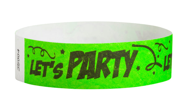 3/4" Design Tyvek® Wristbands