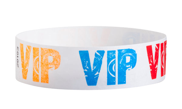 3/4" Tyvek VIP Wristbands