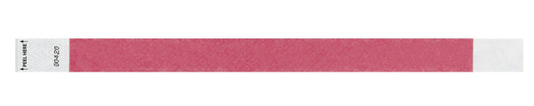 Custom 1" Tyvek Alternative Solid Color Wristbands