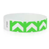 3/4"  Arrows Up Tyvek Wristband Design