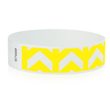 3/4"  Arrows Up Tyvek Wristband Design