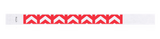 3/4"  Arrows Up Tyvek Wristband Design