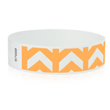 3/4"  Arrows Up Tyvek Wristband Design
