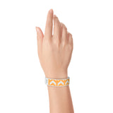 3/4"  Arrows Up Tyvek Wristband Design