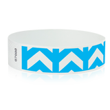 3/4"  Arrows Up Tyvek Wristband Design
