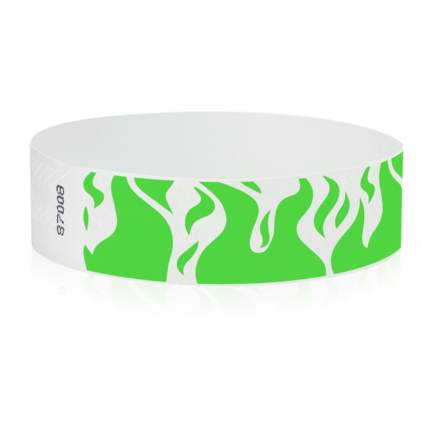 Neon Green Flames