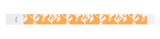 3/4" Flame Fire Design Tyvek Wristband