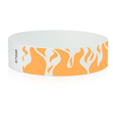 Neon Orange Flames