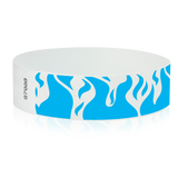 Neon Blue Flames
