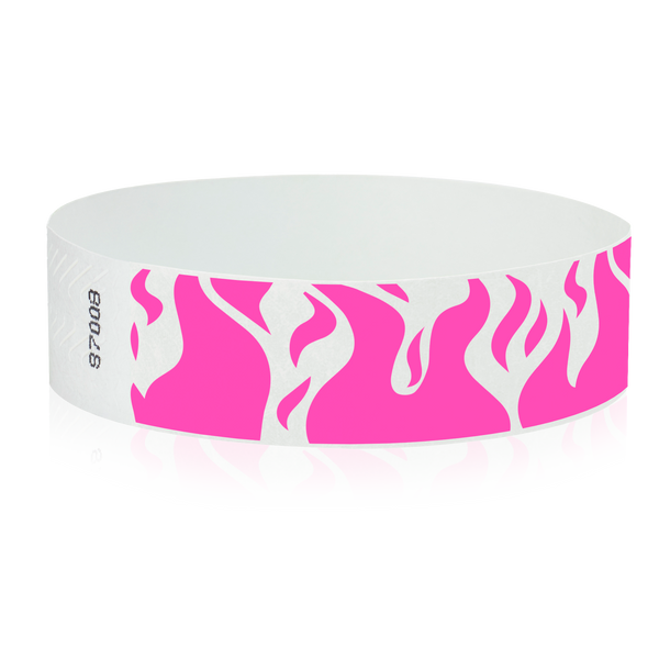 Neon Pink Flames