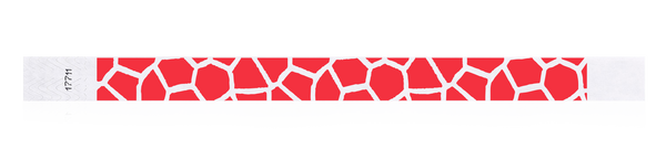 3/4" Tyvek Wristband Design Giraffe