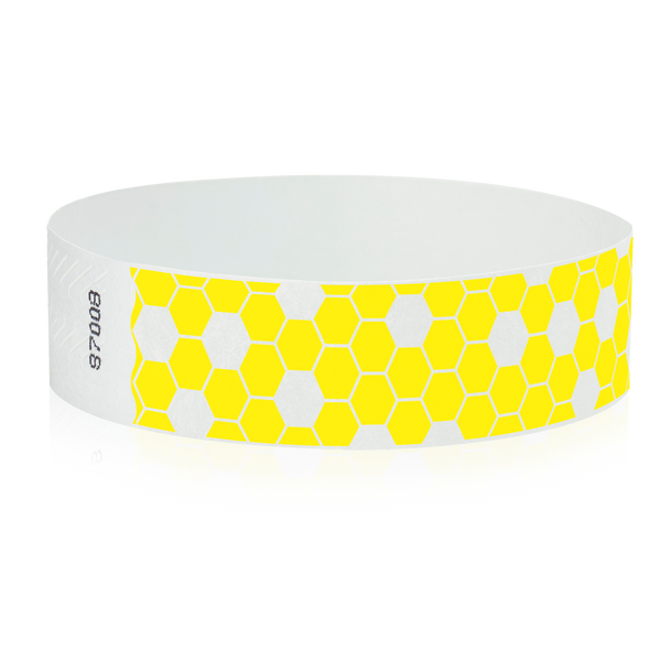 Neon Yellow Honeycomb