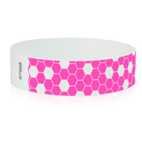 Neon Pink Honeycomb