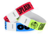 Custom 3/4" Tyvek Wristbands Solid Colors