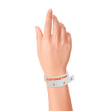 Custom Regular Cash Tag - 3 Tab Vinyl Wristbands