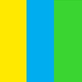 Yellow Blue Green