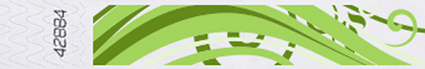 Clearance 3/4" Tyvek® Wristbands (Nature)