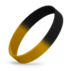 Black / Metallic Gold Segmented