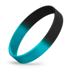 Black / Teal Segmented