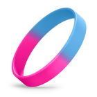 Custom Adult Silicone Wristbands - Ink Injected