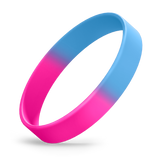 Custom Adult Silicone Wristbands - Ink Injected