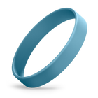 Custom Adult Silicone Wristbands - Embossed