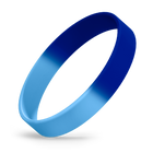 Custom Adult Silicone Wristbands - Ink Injected