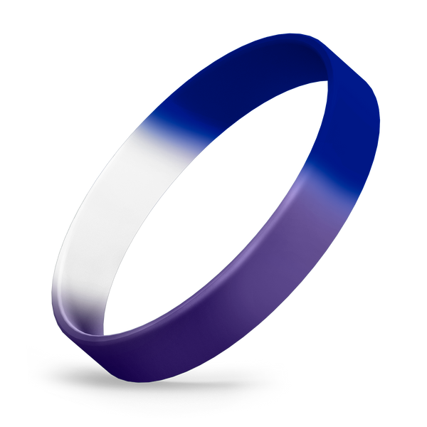 Custom Adult Silicone Wristbands - Ink Injected